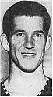 Portrait shoulder picture of boys basketball player Red Lakata, Johnson City High School, New York. From the Binghamton Press, Binghamton, N.Y., December 18, 1952.