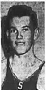 Image of basketball player Bob Mullery, Ange's Tavern team in the Triple Cities Municipal Basketball League (Binghamton, N.Y.) 1959-60. From the Wilkes-Barre Record, Wilkes-Barre, Pennsylvania, January 1, 1960