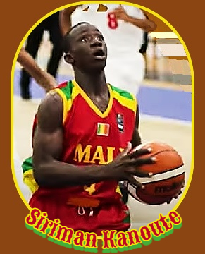 Siriman Kanoute, Mali basketball player going up for a layup at the 2017 FIBA U16 championships.