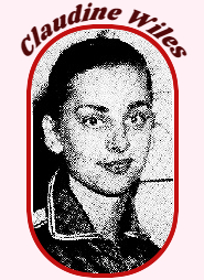 Portrait of Claudine Wiles, Courtny High School, North Carolina mid-1950s basketball player. From the Sunday Journale and Sentinel, Winston-Salem, N.C., March 23, 1958