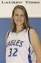 Lauren Tibbs, Scott High Eagles basketball player, number 32.