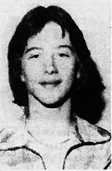 Portrait image of Jennifer Taylor, girls basketball player in Tennessee, for David Crocket High School Lady Pioneers. From the Johnson City Press-Chronicle, February 27, 1979.