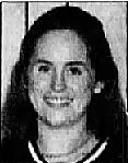 Portrait image of Montana girls high scholl basketball player (Turner High). From the Great Fall Tribune, Great Falls, Montana, November 5, 1998.