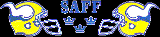 SAFF logo.